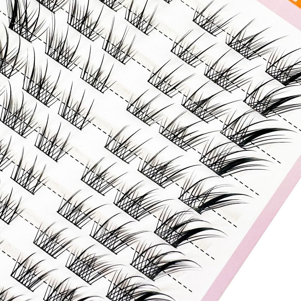 3D Cat Eye Clusters Lashes Nat - Eyelash Extension Fox Eye review and price