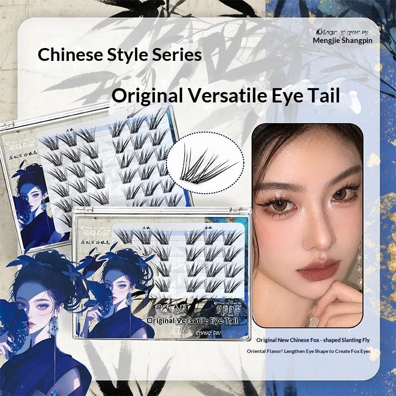 Glueless Fox Eye False Eyelash - Eyelash Extension Fox Eye review and price