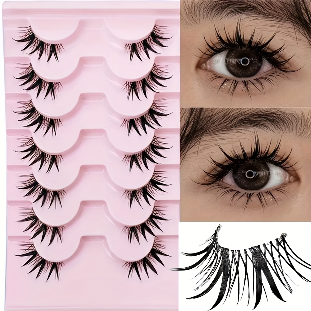 7 Pairs Half Eye False Eyelash - Eyelash Extension Japan review and price