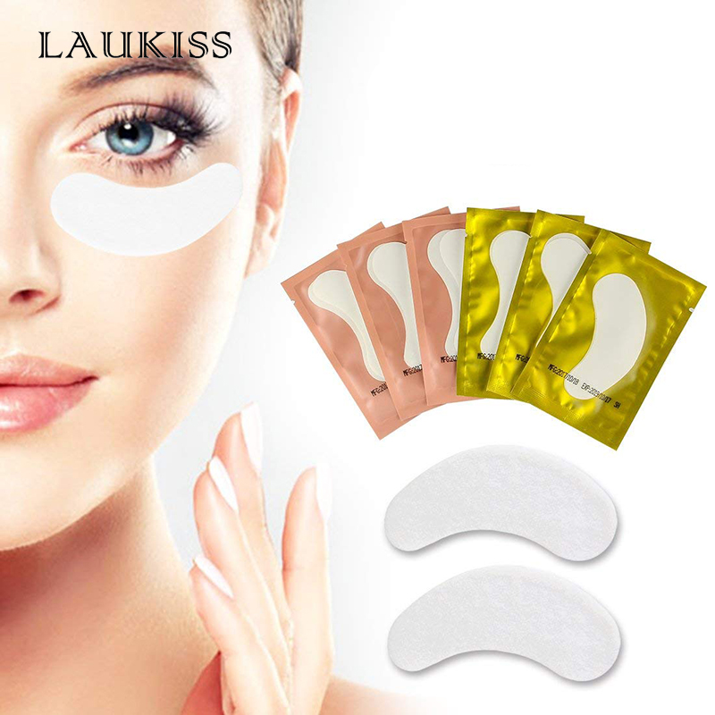 Laukiss 50/100/200Pairs Eyelas - Eyelash Extension Eye Mask review and price