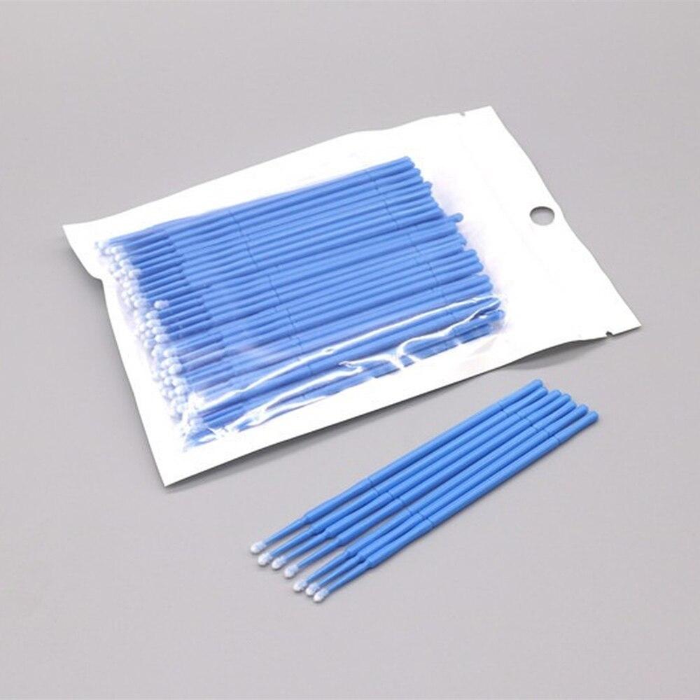 100pcs/lot Micro Brushes Make  - Eyelash Extension Double Lash review and price