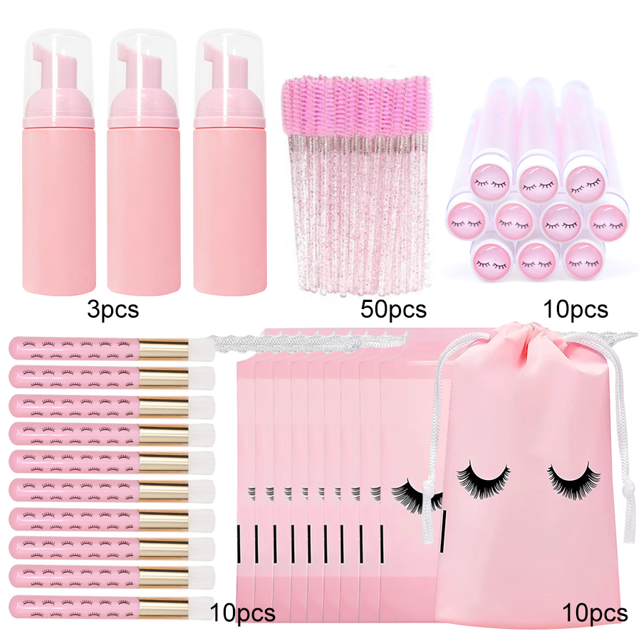 83PCS Lash Shampoo Bottles Bru - Eyelash Extension Aftercare review and price