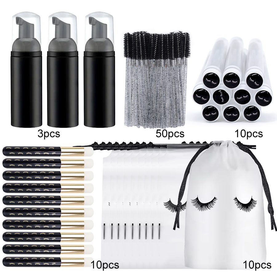 83PCS Lash Shampoo Bottles Bru - Eyelash Extension Aftercare review and price