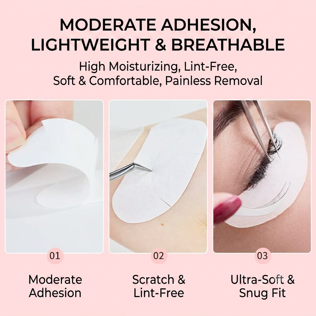 50 Pairs U-Shaped Under Eye Pa - Eyelash Extension Eye Mask review and price