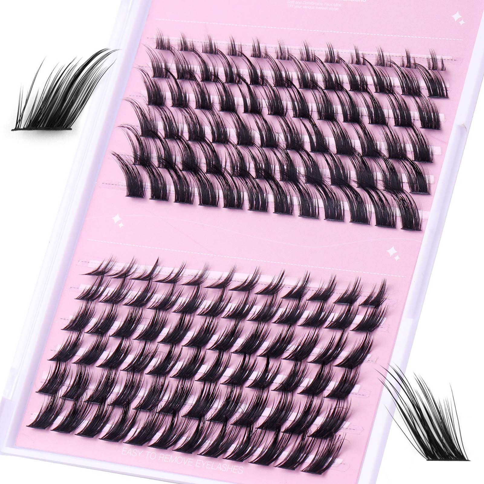 8-16mm Natural lashes Oblique  - Eyelash Extension Fox Eye review and price