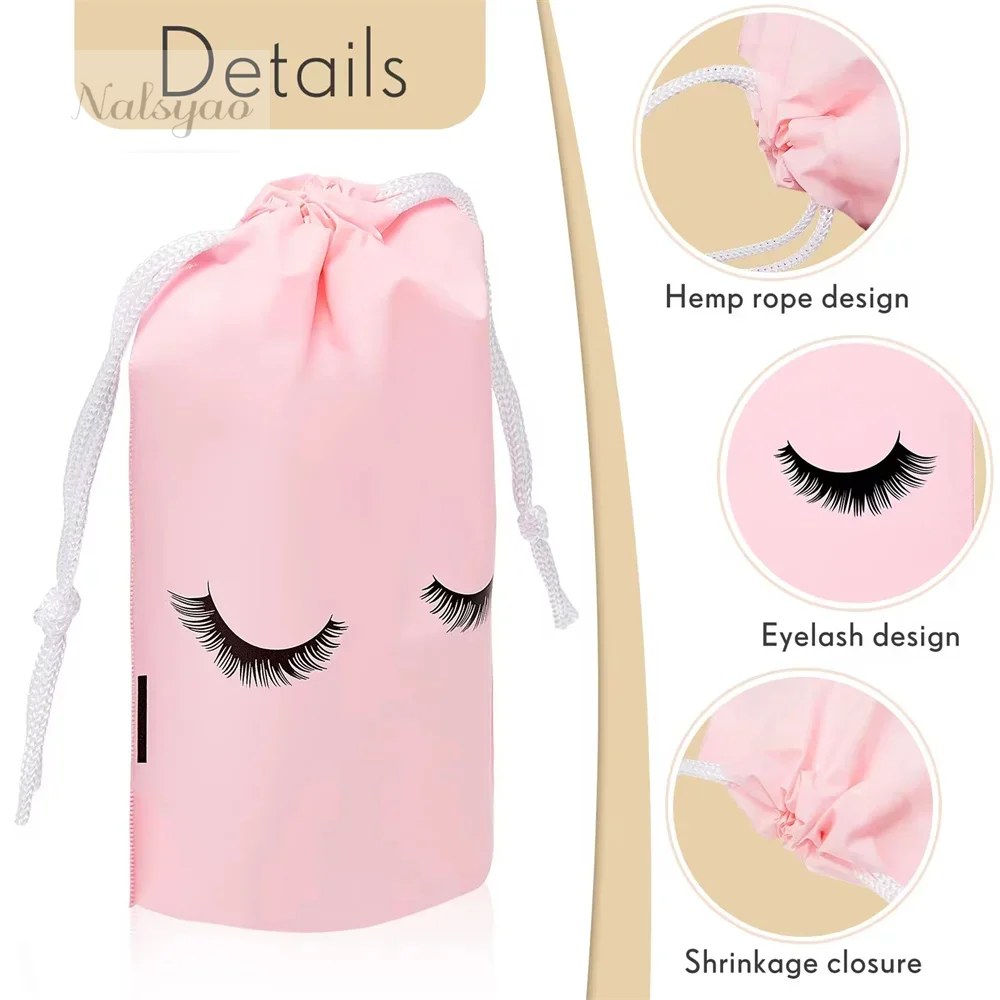 50PCS Travel Pouch Eyelash Aft - Eyelash Extension Aftercare review and price