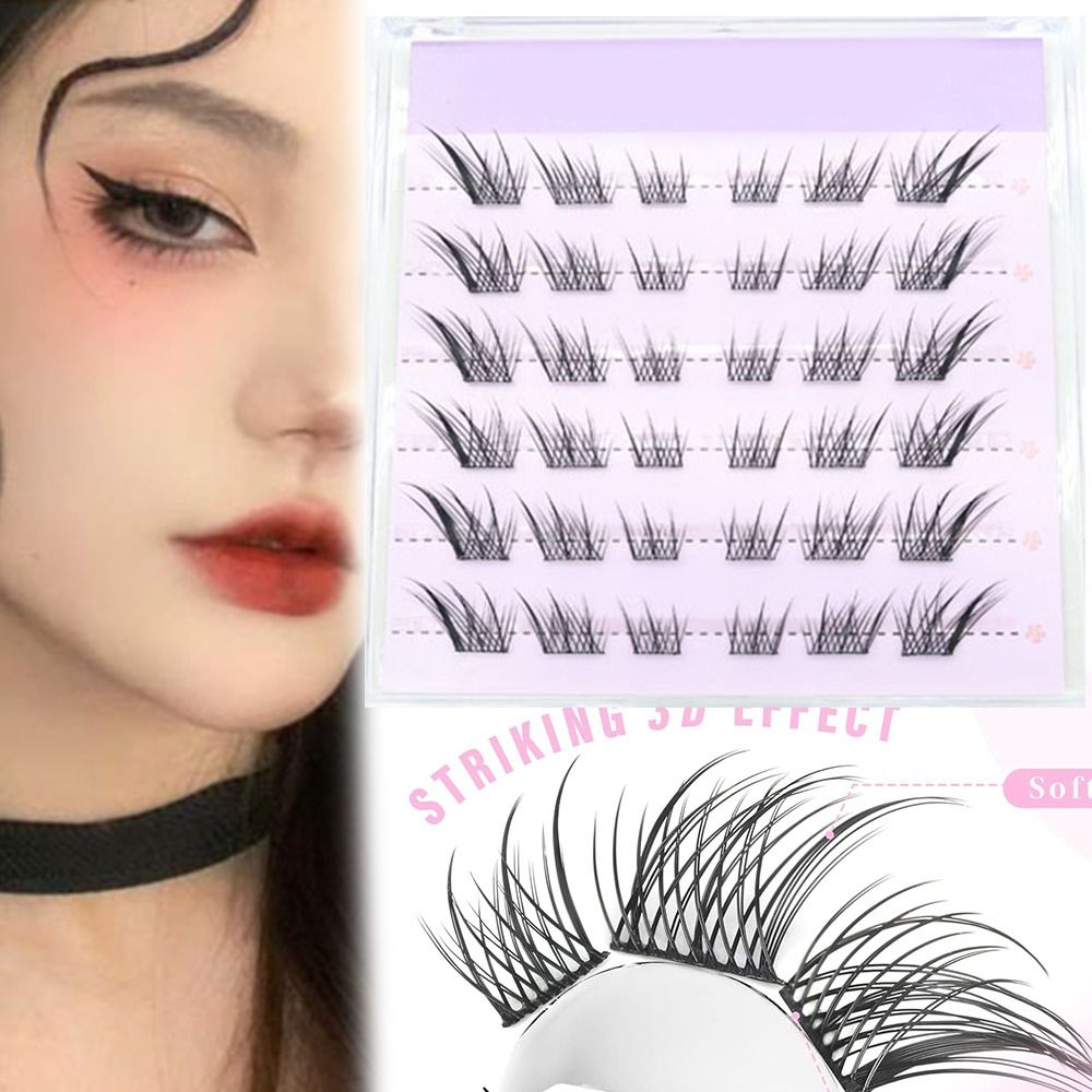 New 3D Cat Eye Self Adhesive L - Eyelash Extension Fox Eye review and price