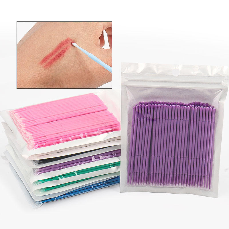 100PCS/Bag Bamboo Eyelash Exte - Eyelash Extension Double Lash review and price