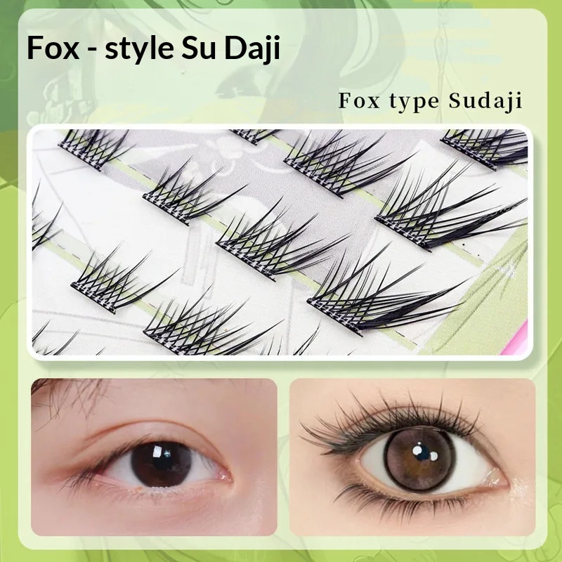 Voluminous Glue-free Self-adhe - Eyelash Extension Fox Eye review and price
