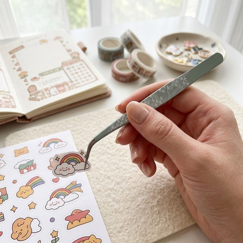 Stainless Steel Curved Sticker - Lash Mapping Sticker review and price