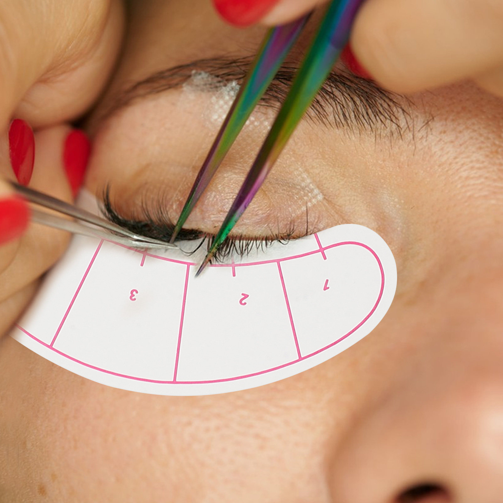 10Sheets Eyelash Pad Isolation - Lash Mapping Sticker review and price
