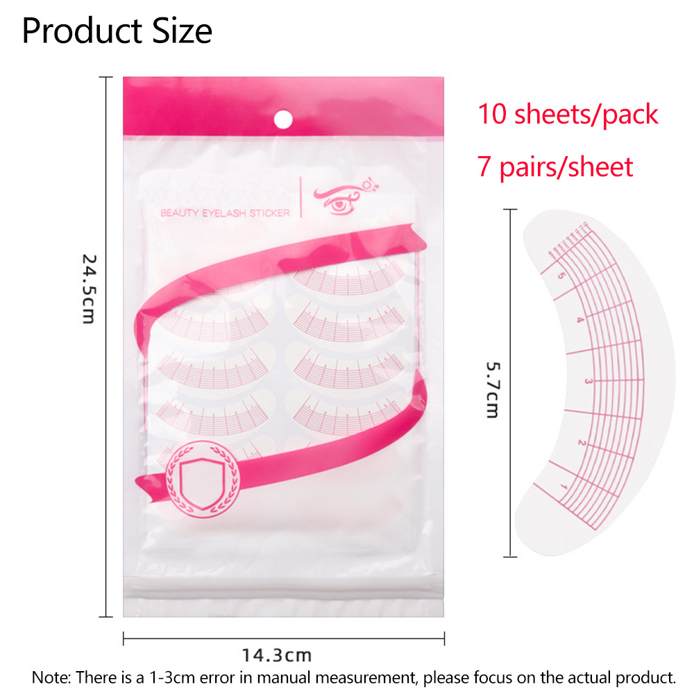 2/5 Packs Lash Mapping Sticker - Lash Mapping Sticker review and price