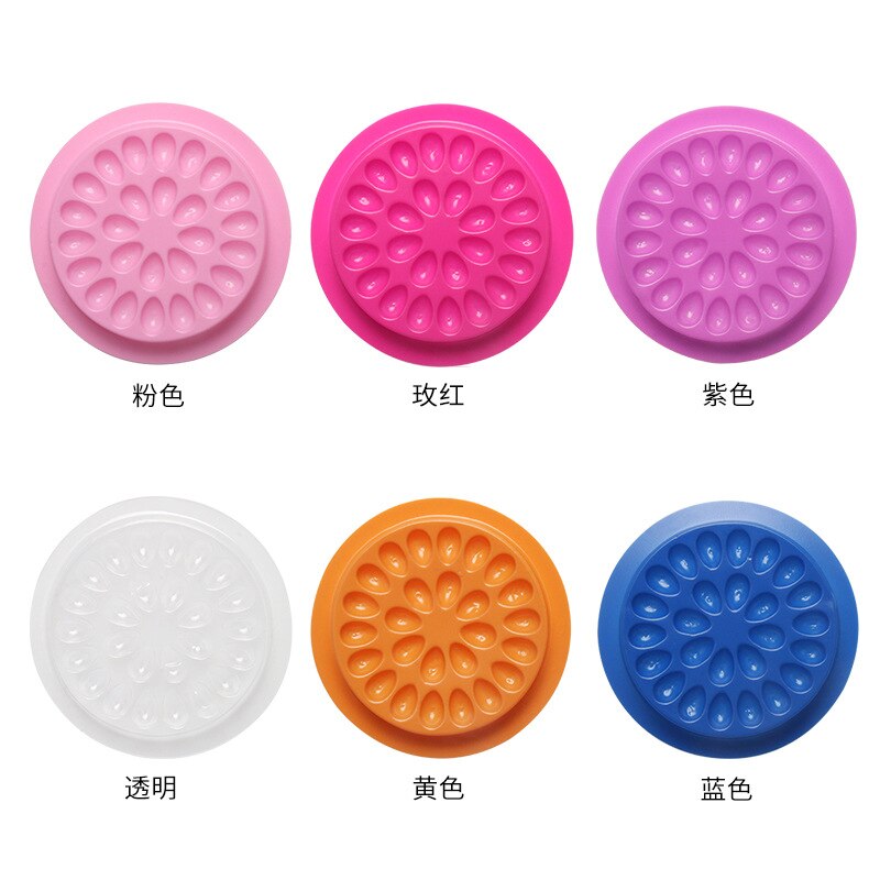 100pcs Eyelash Glue Holder Eye - Eyelash Extension Double Lash review and price