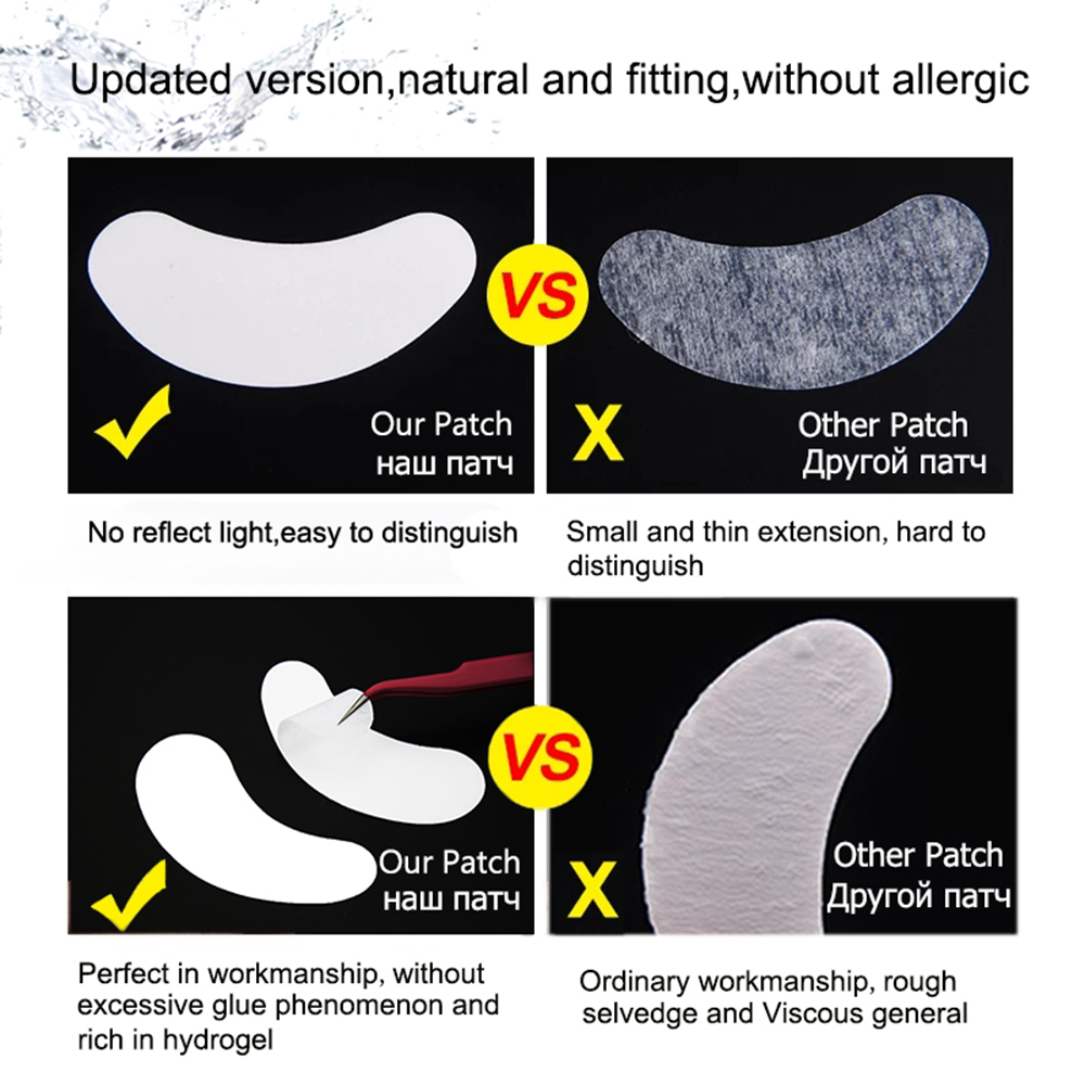100 Pairs Wholesale Hydrogel E - Eyelash Extension Eye Mask review and price