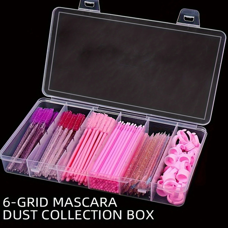 6-compartment storage box, pla - Eyelash Extension Aftercare review and price