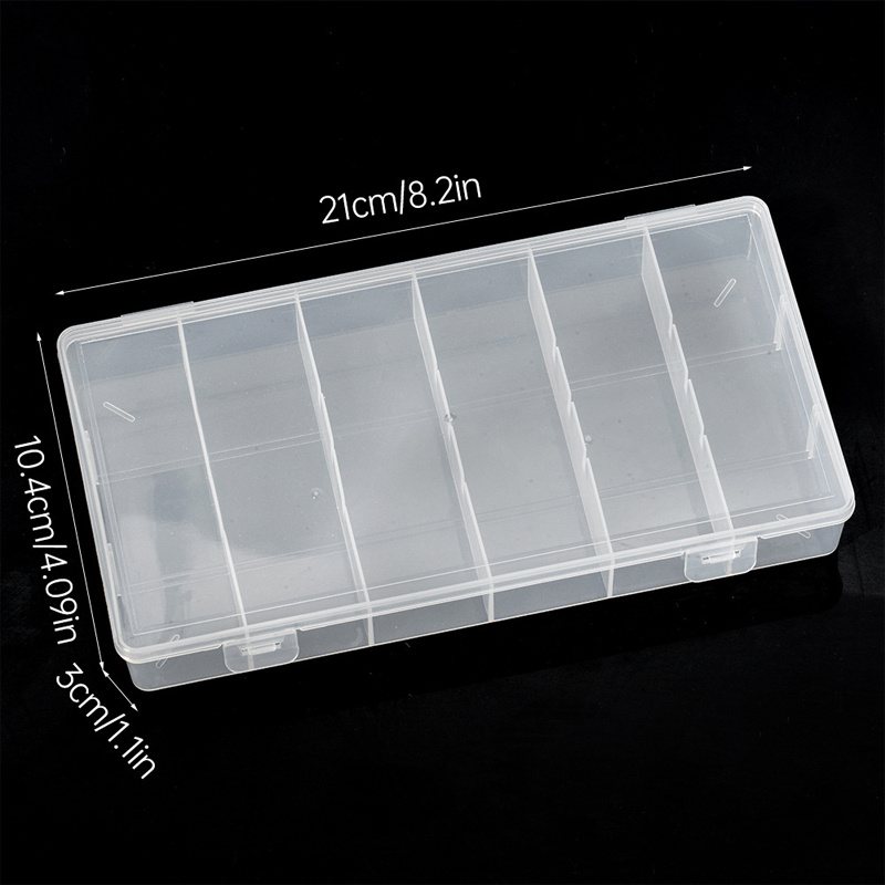 6-compartment storage box, pla - Eyelash Extension Aftercare review and price