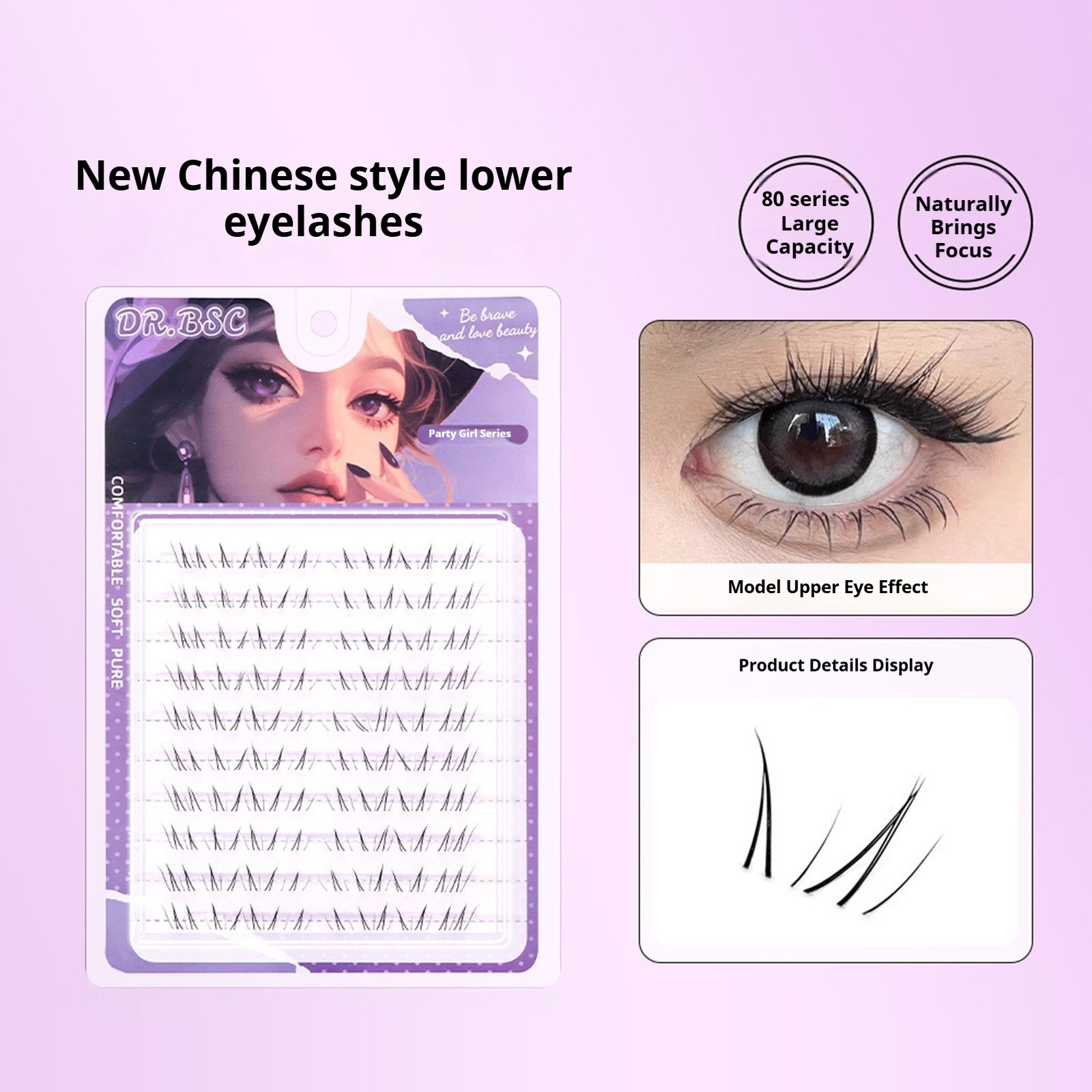 Natural Fox-style Lower Eyelas - Eyelash Extension Fox Eye review and price